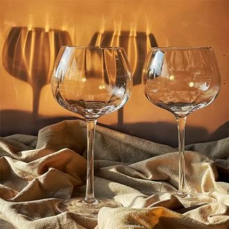 2pcs set wine glasses