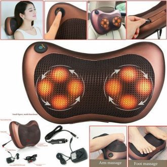 Car & Home Massager Pillow Automobiles Home Dual-uses Infrared Heating Massager