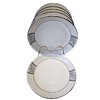 6 pcs Ceramic Dinner Plates